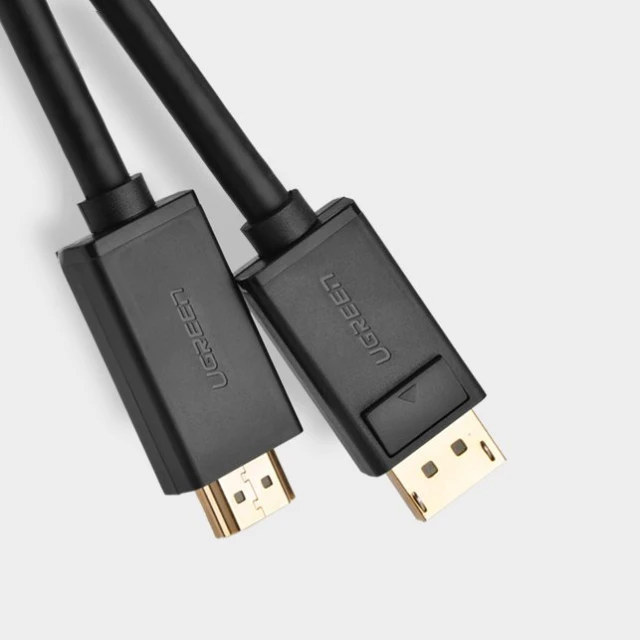Кабель Ugreen DisplayPort to HDMI 4K 30Hz 32AWG 2m Black (UGR159BLK)