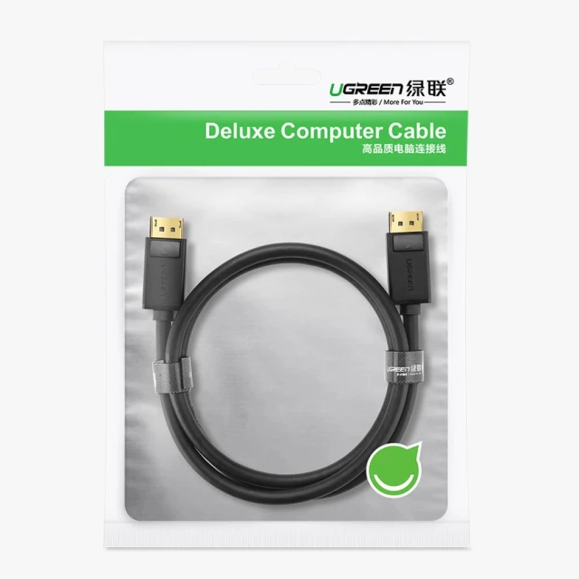 Кабель Ugreen DisplayPort 1.2 4K 2m Black (UGR337BLK)