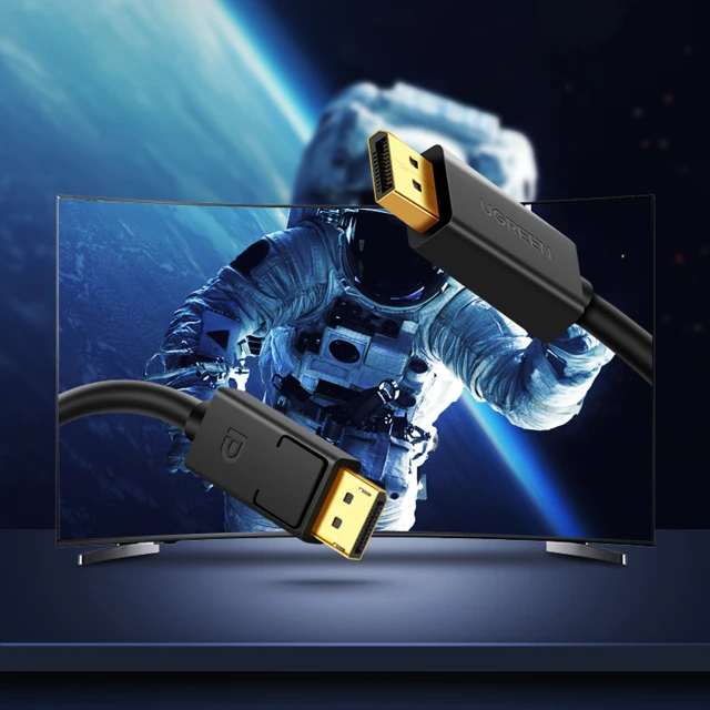 Кабель Ugreen DisplayPort to DisplayPort 3m Black (6957303812127)