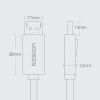 Кабель Ugreen DisplayPort to DisplayPort 3m Black (6957303812127)