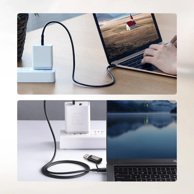 Кабель Ugreen USB Type-C 3A 2m Black (6957303813063)