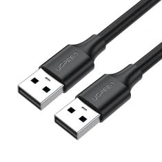Кабель Ugreen USB-A to USB-A 1.5m Black (6957303813100)