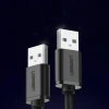 Кабель Ugreen USB-A to USB-A 1.5m Black (6957303813100)