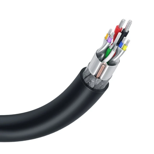 Кабель Ugreen USB-A 2.0 to USB-A 2.0 2m Black (6957303813117)