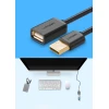 Кабель Ugreen USB-A to USB-A 2m Black (6957303813162)