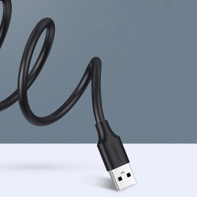 Адаптер Ugreen USB-A 2.0 5m Black (6957303813186)