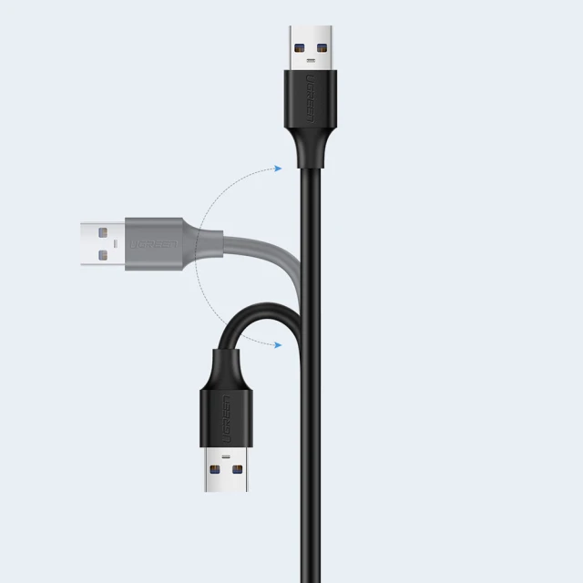 Адаптер Ugreen USB-A 2.0 5m Black (6957303813186)