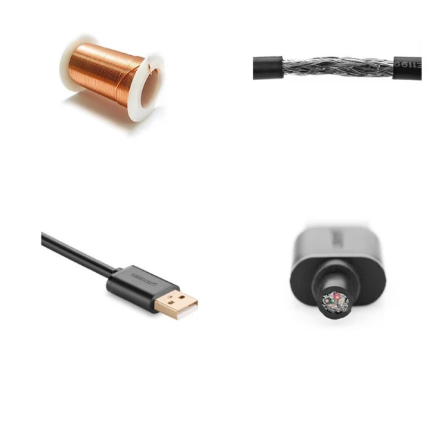 Кабель Ugreen Extension Cable USB 2.0 480 Mbps 5m Black (6957303813193)