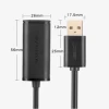 Кабель Ugreen Extension Cable USB 2.0 480 Mbps 10m Black (6957303813216)