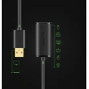 Кабель Ugreen Extension Cable USB 2.0 480 Mbps 10m Black (6957303813216)