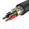 Кабель-подовжувач Ugreen USB-A (Male) to USB-A (Female) 480Mbps 15m Black (6957303813230)