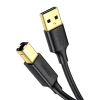 Кабель Ugreen USB-A to USB-B 480Mb/s 5m Black (6957303813520)