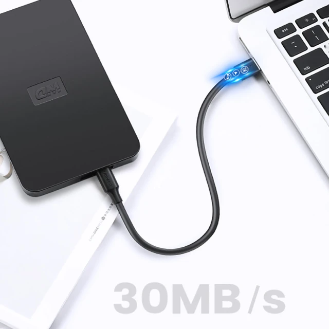 Кабель Ugreen USB-А to Mini USB 0.5m Black (6957303813544)