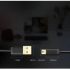 Кабель Ugreen USB-A to Mini USB 1m Black (6957303813551)