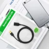 Адаптер Ugreen USB-A 3.0 to USB-A 3.0 1m Black (6957303813681)