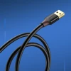 Адаптер Ugreen USB-A 3.0 to USB-A 3.0 1m Black (6957303813681)