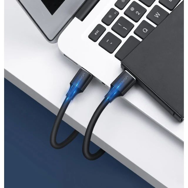 Кабель Ugreen USB-A to USB-A 1m Black (6957303813704)