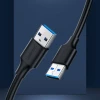Кабель Ugreen USB-A 3.0 to USB-A 3.0 2m Gray (UGR050BLK)
