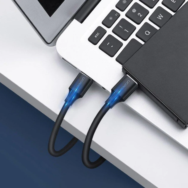 Кабель Ugreen USB-A 3.0 to USB-A 3.0 2m Gray (UGR050BLK)