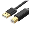 Кабель Ugreen USB-A to USB-B 5Gb/s 2m Black (6957303813728)