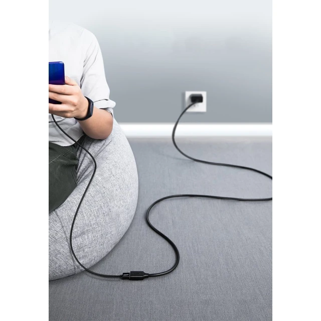 Адаптер Ugreen USB-A 3.0 to USB-A 3.0 2m Black (UGR058BLK)