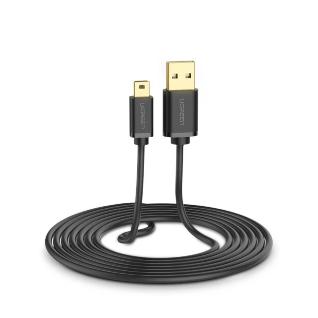 Кабель Ugreen USB-A to Mini USB 3m Black (6957303813865)