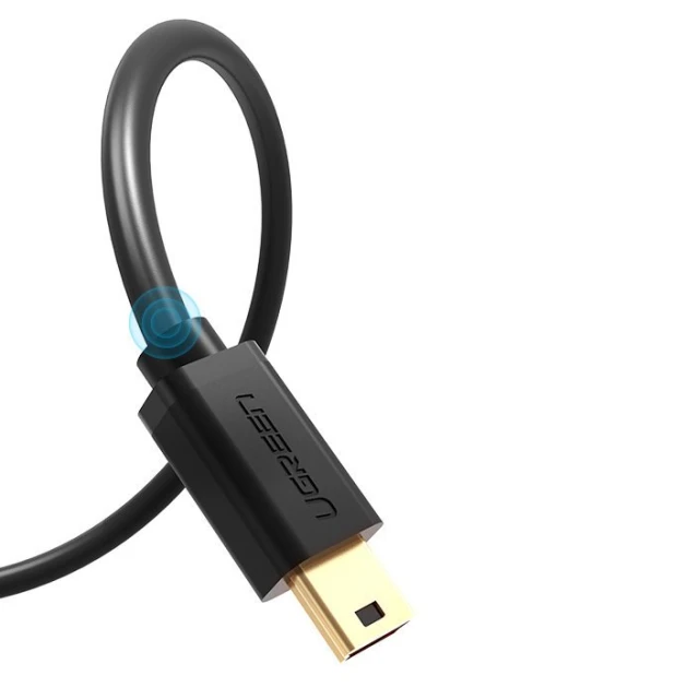 Кабель Ugreen USB-A to Mini USB 3m Black (6957303813865)