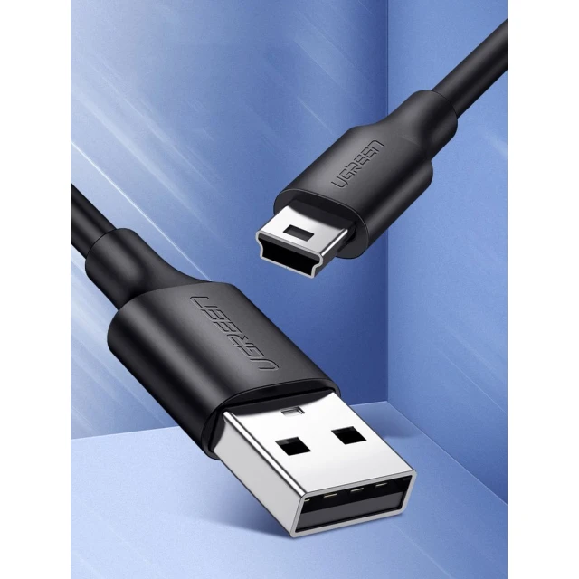 Кабель Ugreen USB-A to Mini USB 3m Black (6957303813865)