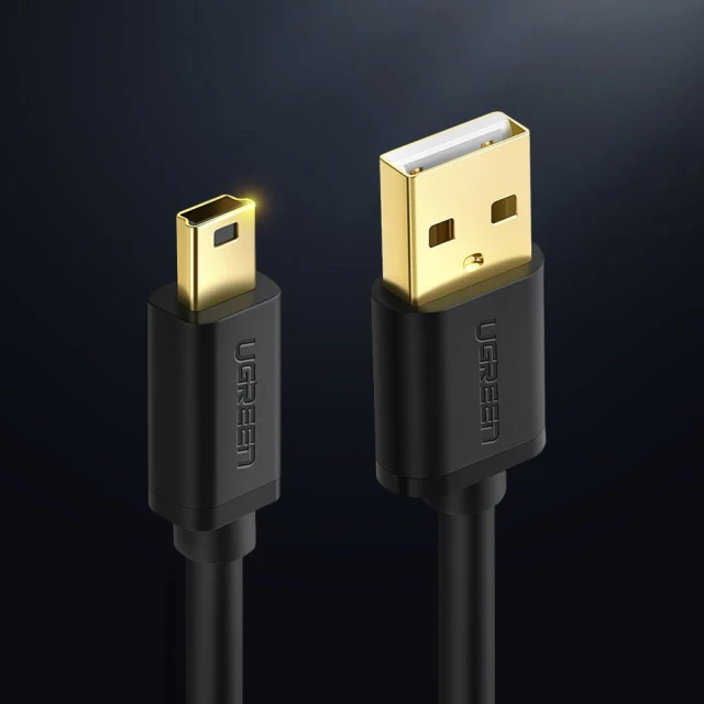 Кабель Ugreen USB-A to Mini USB 3m Black (6957303813865)