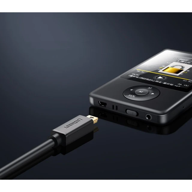 Кабель Ugreen USB-A to Mini USB 3m Black (6957303813865)