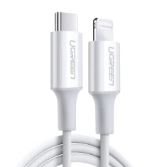 Кабель Ugreen USB Type-C to Lightning 3A 18W 1m White (UGR193)
