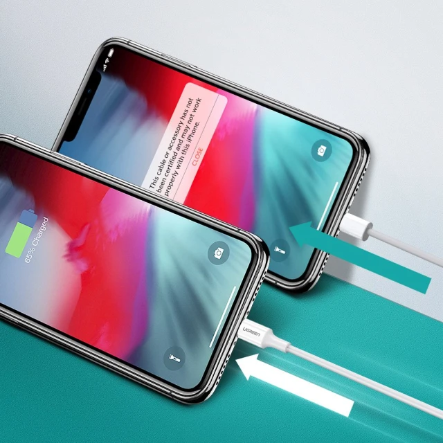 Кабель Ugreen USB Type-C to Lightning 3A 18W 1m White (UGR193)