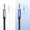 Кабель-подовжувач Ugreen Mini Jack 3.5mm (Male) to Mini Jack 3.5mm (Female) 1m Silver (6957303815920)