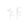 Кабель Ugreen AUX 3.5mm Mini Jack 0.5m Black (UGR1347BLK)