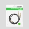 Кабель Ugreen Mini Jack 3.5mm to 2x Jack 6.35mm 1m Grey (6957303816132)