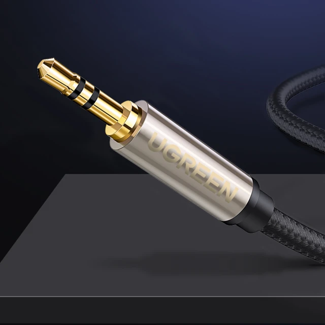 Кабель Ugreen Mini Jack 3.5mm to Jack 6.35mm 2m Grey (6957303816286)