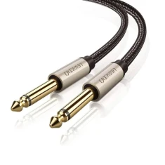 Кабель Ugreen AV128 Jack 6.35mm to Jack 6.35mm 3m Grey (10639)