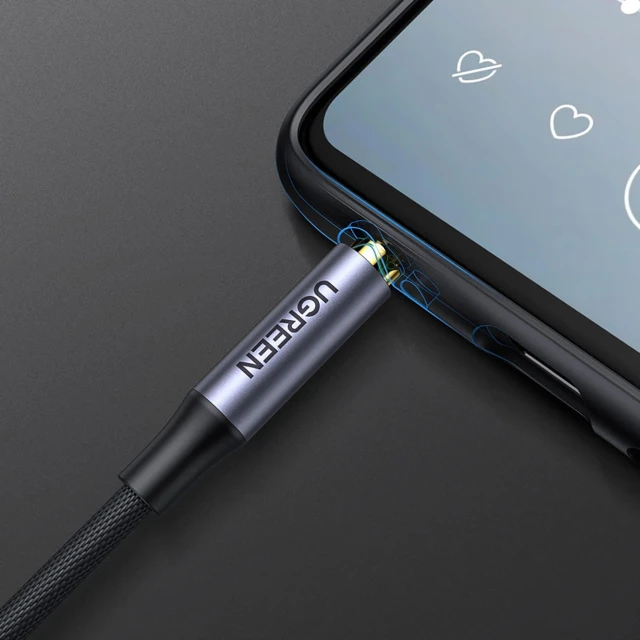Кабель Ugreen AV183 mini jack 3.5 mm / mini jack 3.5 mm 1m сірий (10648-ugreen)