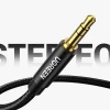 Кабель Ugreen AUX Straight Mini Jack 3.5mm to Mini Jack 3.5mm 5m Blue (6957303816897)