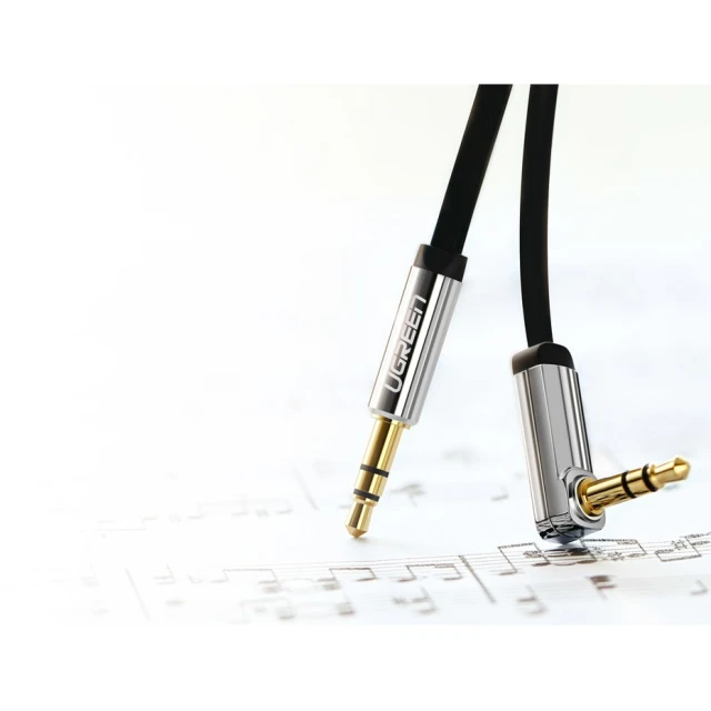 Кабель Ugreen AUX 3.5mm Mini Jack 3m Silver (6957303817283)