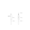 Кабель Ugreen AUX 3.5mm Mini Jack 5m Silver (UGR1330SLV)