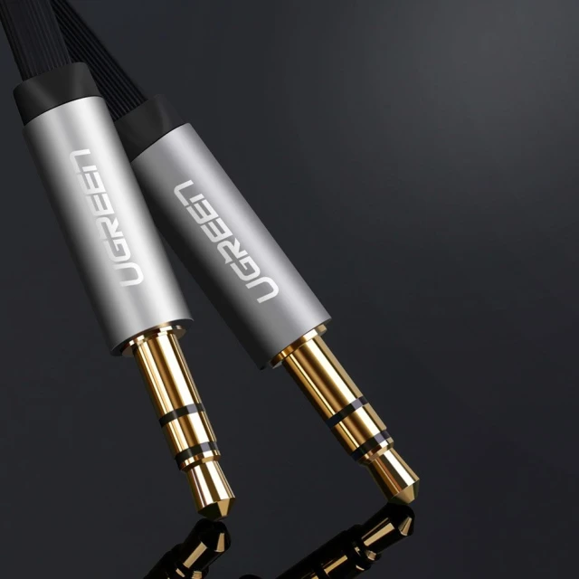 Кабель Ugreen AUX 3.5mm Mini Jack 5m Silver (UGR1330SLV)