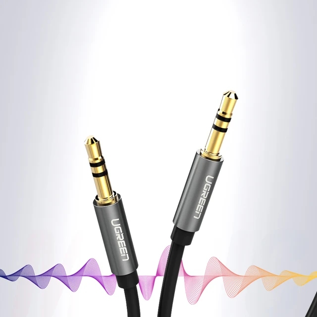 Кабель Ugreen Mini Jack 3.5mm to Mini Jack 3.5mm 1m Black (6957303817337)