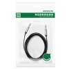 Кабель Ugreen Mini Jack 3.5mm to Mini Jack 3.5mm 1m Black (6957303817337)