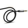 Кабель Ugreen Mini Jack 3.5mm to Mini Jack 3.5mm 1m Black (6957303817337)