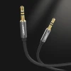 Кабель Ugreen Mini Jack 3.5mm to Mini Jack 3.5mm 1m Black (6957303817337)