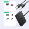 Переключатель Ugreen Switch Box USB-A 2 Inputs/3 Outputs Black (UGR1229BLK)
