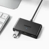 Переключатель Ugreen Switch Box USB-A 2 Inputs/3 Outputs Black (UGR1229BLK)