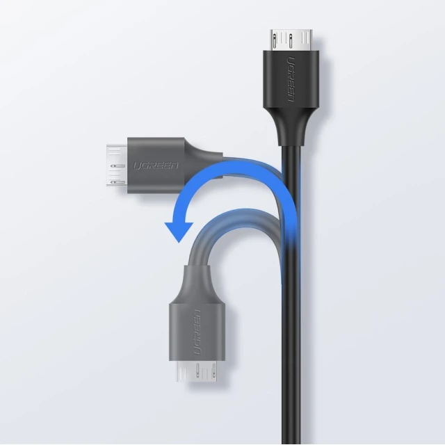 Кабель Ugreen SuperSpeed USB Type-C to micro USB Type-B 1m Black (6957303821037)