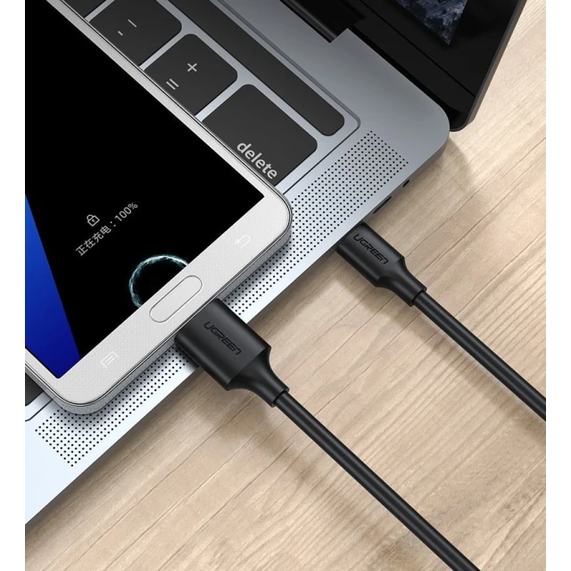 Кабель Ugreen SuperSpeed USB Type-C to micro USB Type-B 1m Black (6957303821037)